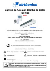 Cortina de aire con Bomba de Calor Toshiba 1:1 VRF - RJ11